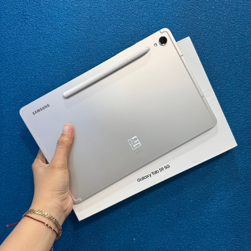 Samsung Tab S9 5g 12/256 second bekas pakai mulus