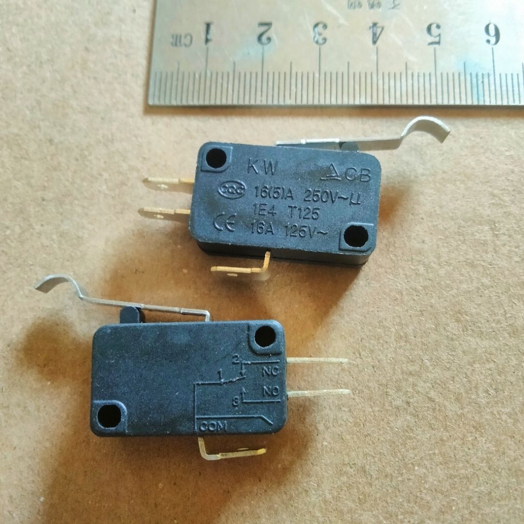 MIKROSWIT MICRO LIMIT SWITCH PLAT TEKUK LENGKUNG KUALITAS BAGUS
