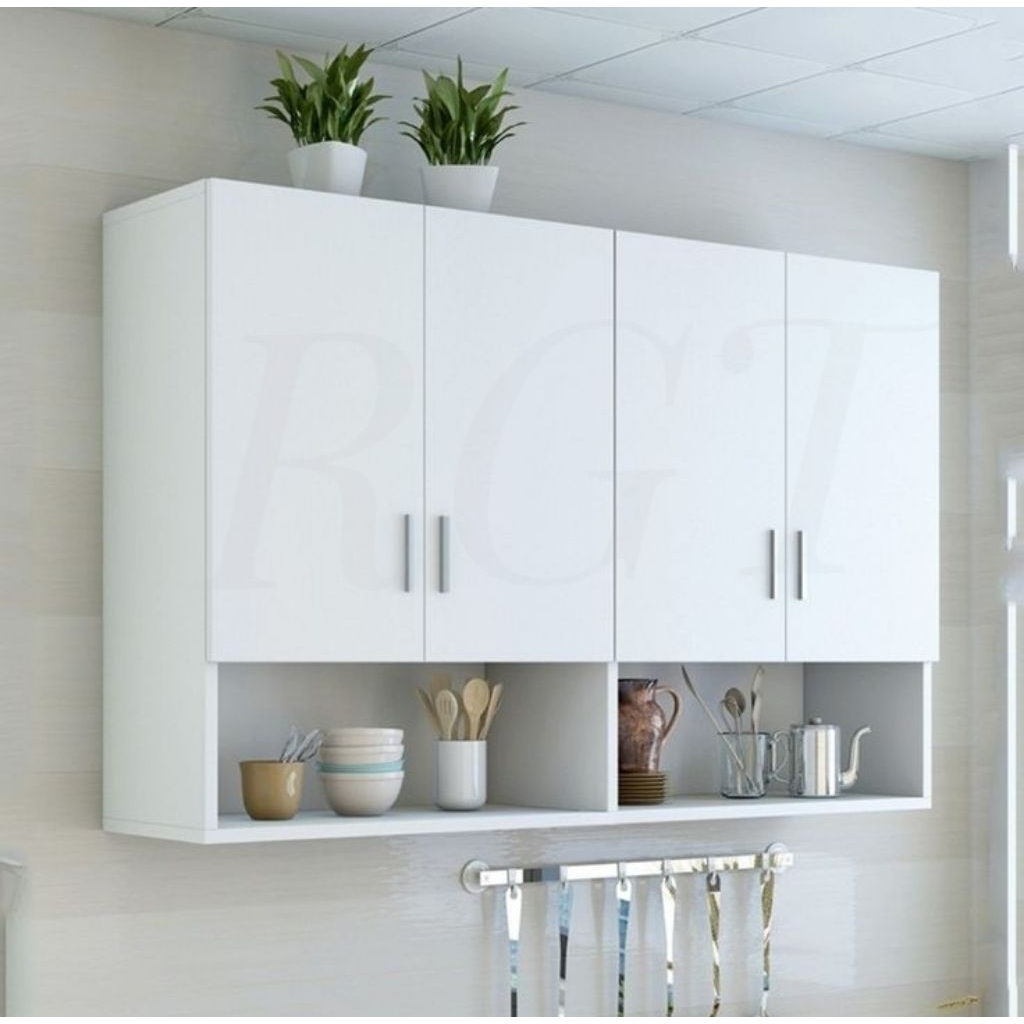 Kitchenset minimalis kabinet modern Lemari dapur Lemari gantung Rak dapur Rak gantung