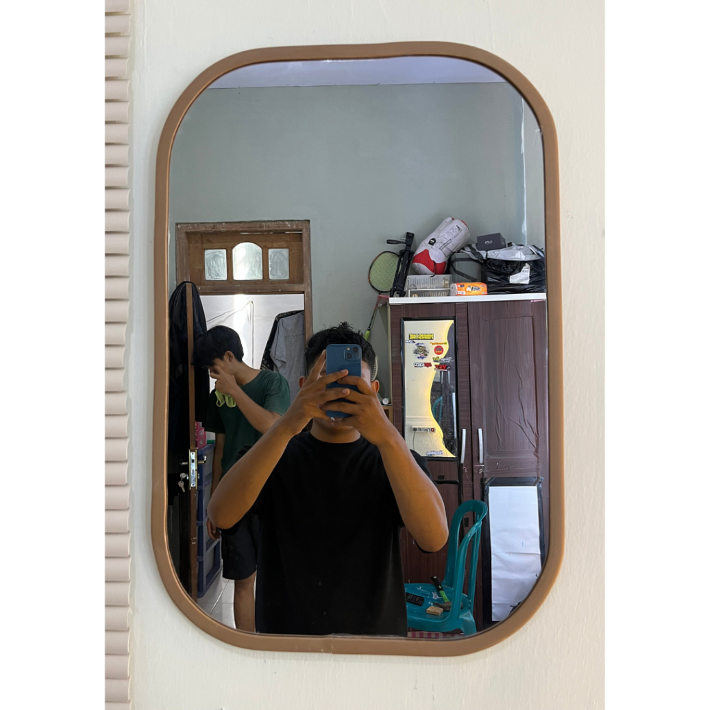 Cermin kotak Dinding - Kaca Cerminn - Cermin Dinding Aesthetic Cermin Murah