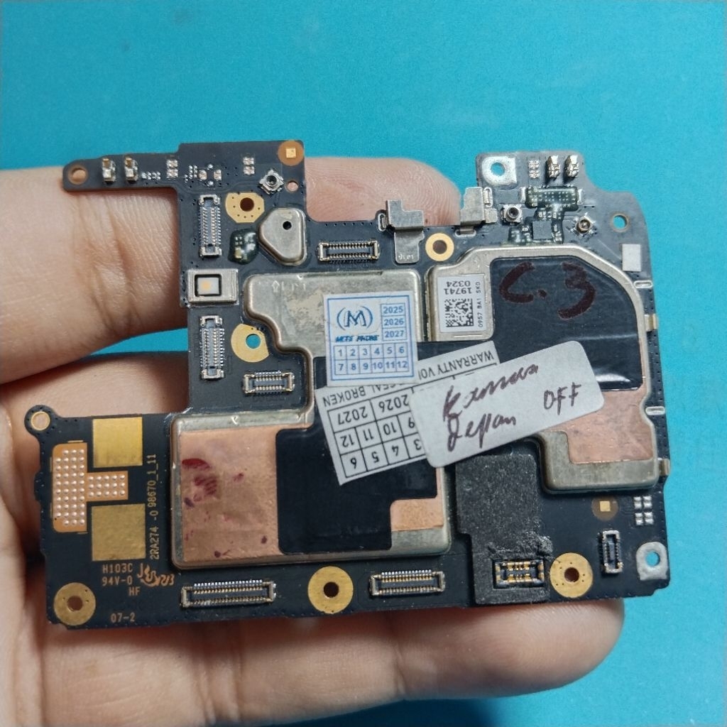 Mesin Realme C3 Minus Gagal Membuka Kamera Depan Ram 3/32