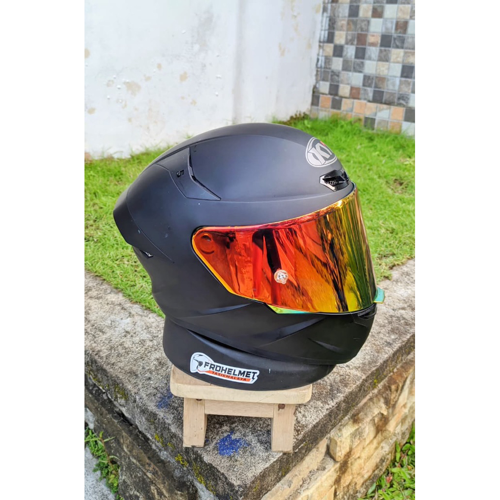 KYT TTC BLACK MATTE ORIGINAL SECOND