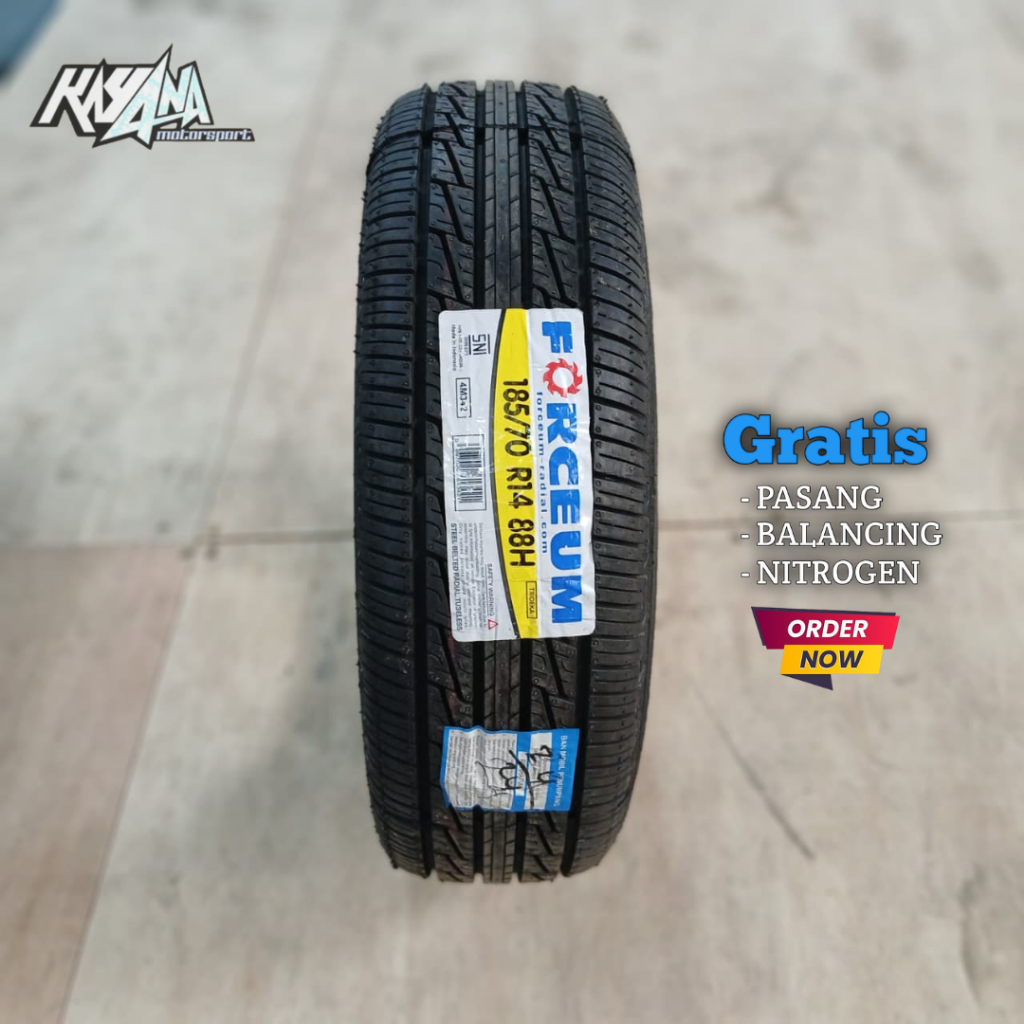 Ban Mobil FORCEUM TRIDEKA 185 70 R14 - Ban Mobil Baru