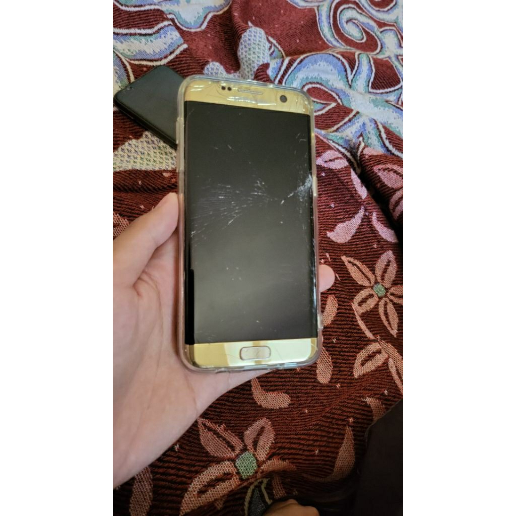 samsung s7 edge minus LCD mesin normal