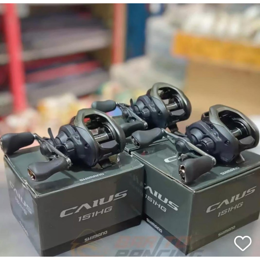 REEL BC Shimano CAIUS 151 HG 2024 New handle kiri