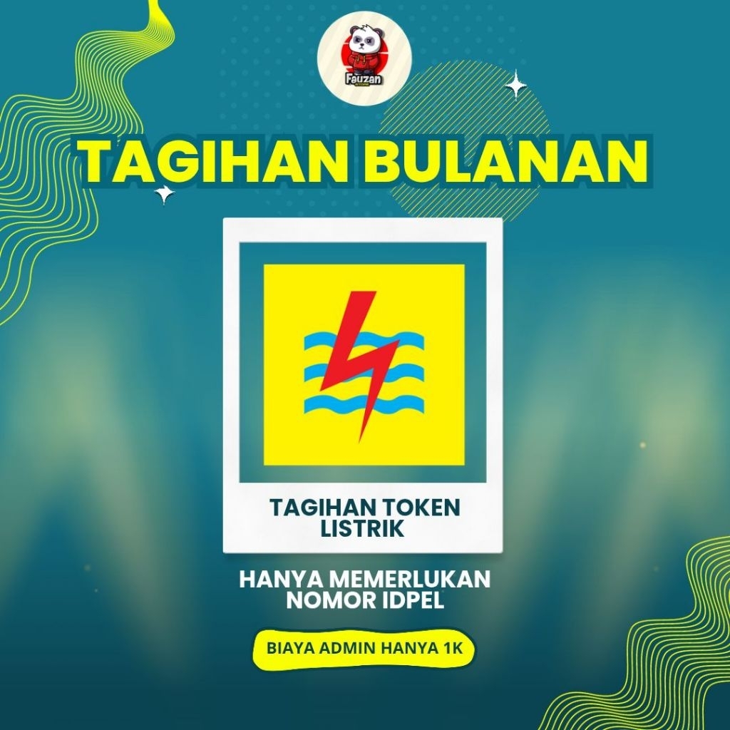 JASA PEMBAYARAN TAGIHAN TOKEN LISTRIK PLN PRABAYAR DAN PASCABAYAR BIAYA ADMIN MURAH PROSES CEPAT

