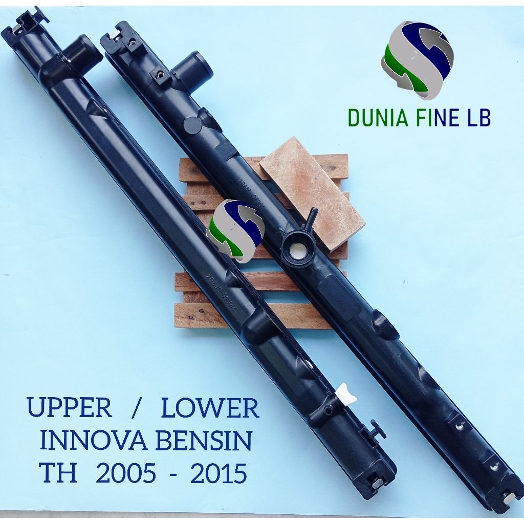 UPPER LOWER RADIATOR TOYOTA INNOVA BENSIN INOVA 2005  -  2015 ORI TANK TUTUP ATAS BAWAH