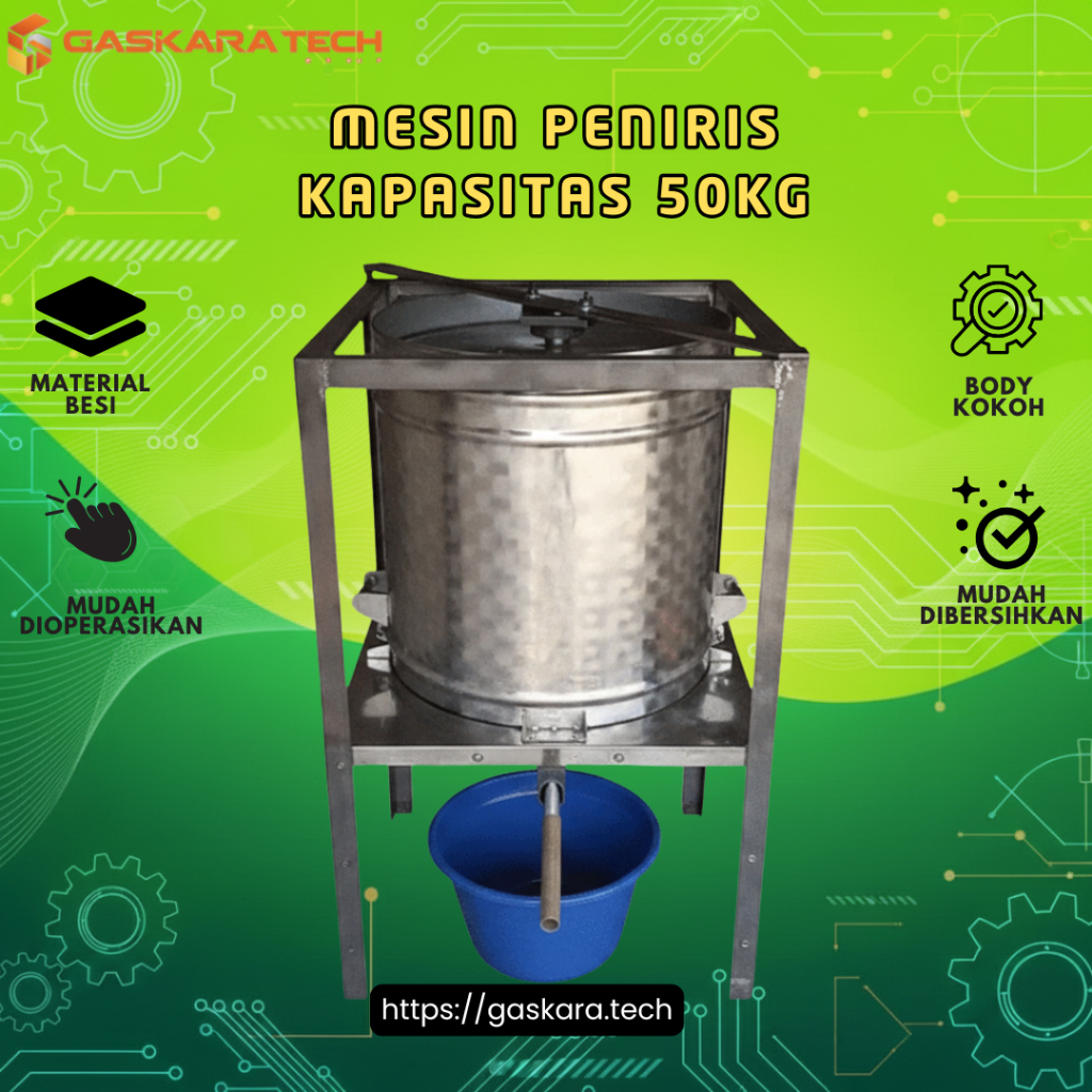 Gaskara Tech Mesin Spinner Jumbo - Mesin Spinner Pupuk - Mesin Spinner Minyak Ayam Chicken Besar -  