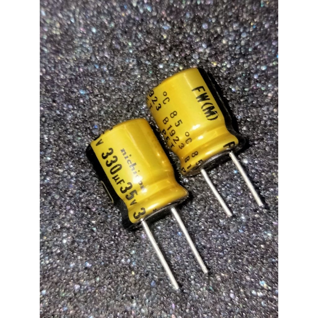 ELCO NICHICON 330UF 35V NICHICON FW SERIES