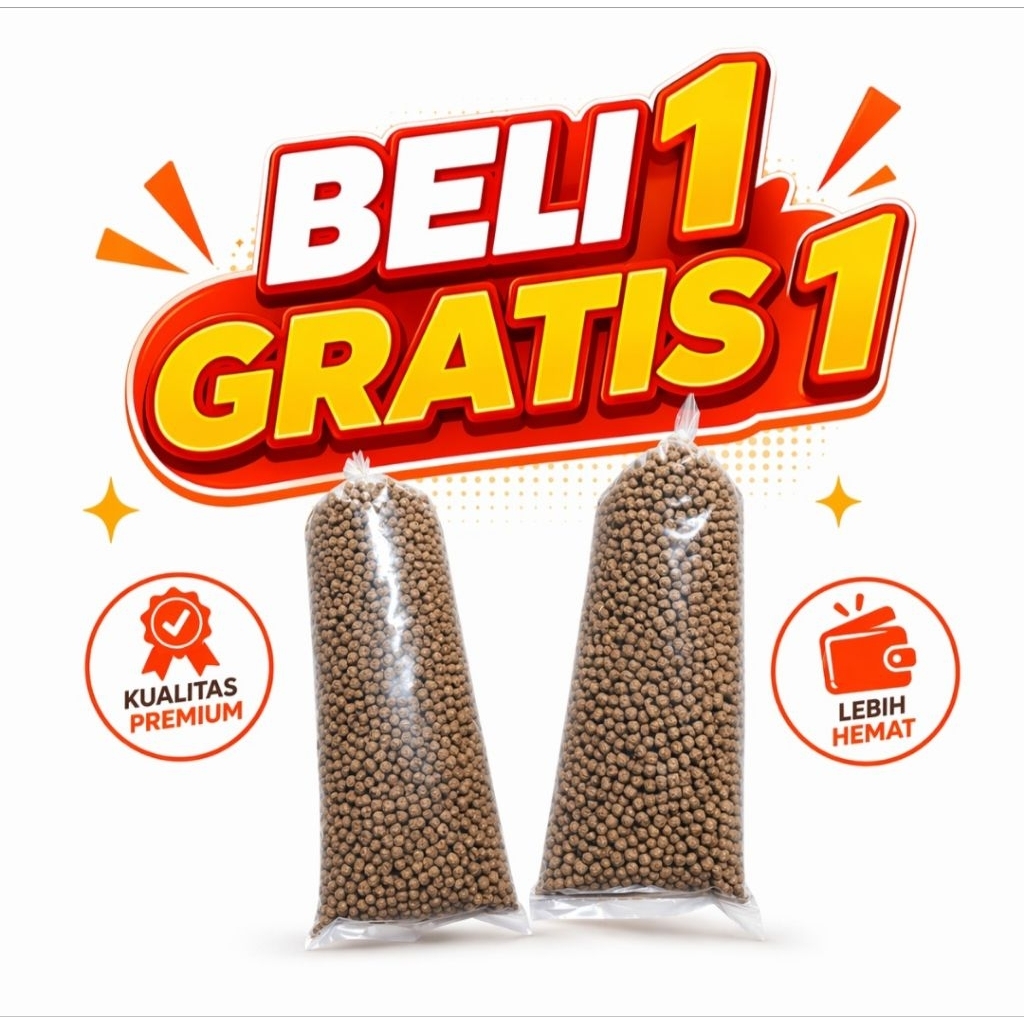 Pelet Ikan Protein Tinggi Premium – Pakan Semua Jenis Ikan Hias & Predator (Channa,Ikan hias kecil,l