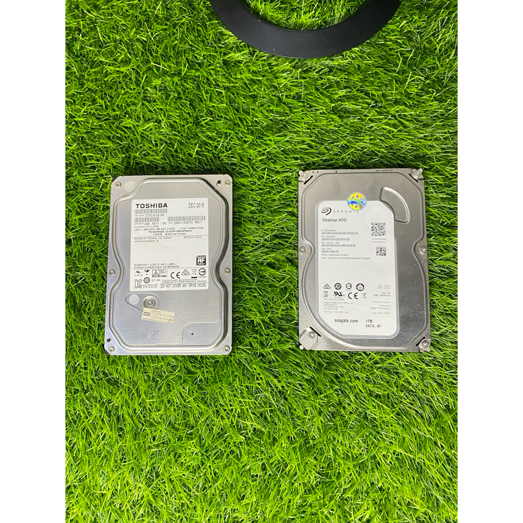 HARDISK PC 1TB / 1000GB BEKAS SENTINEL 100% BERBAGAI MERK TOSHIBA SEAGATE WD