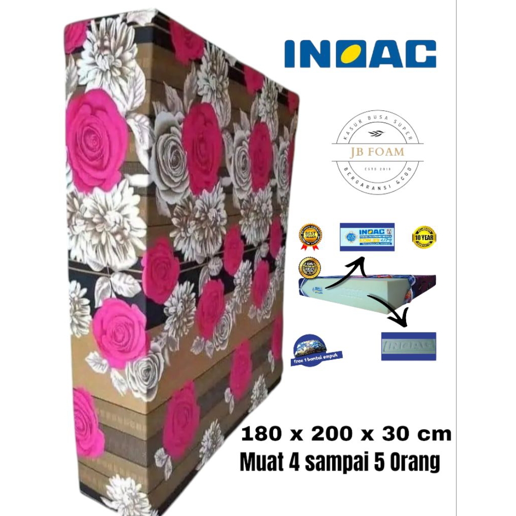 Kasur Busa Inoac EON LG D23 Ukuran 180 x 200 x 30 cm Asli Termurah