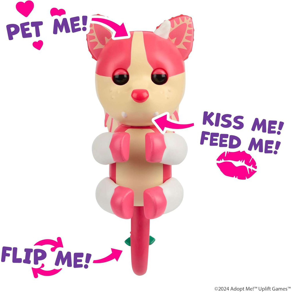 Adopt Me Fingerlings Strawberry Shortcake Bat Dragon Figure Action Koleksi Mainan Rumah-Pilihan