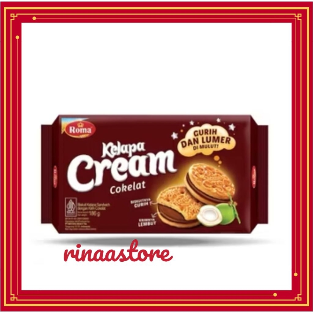 Roma Kelapa Cream Cokelat