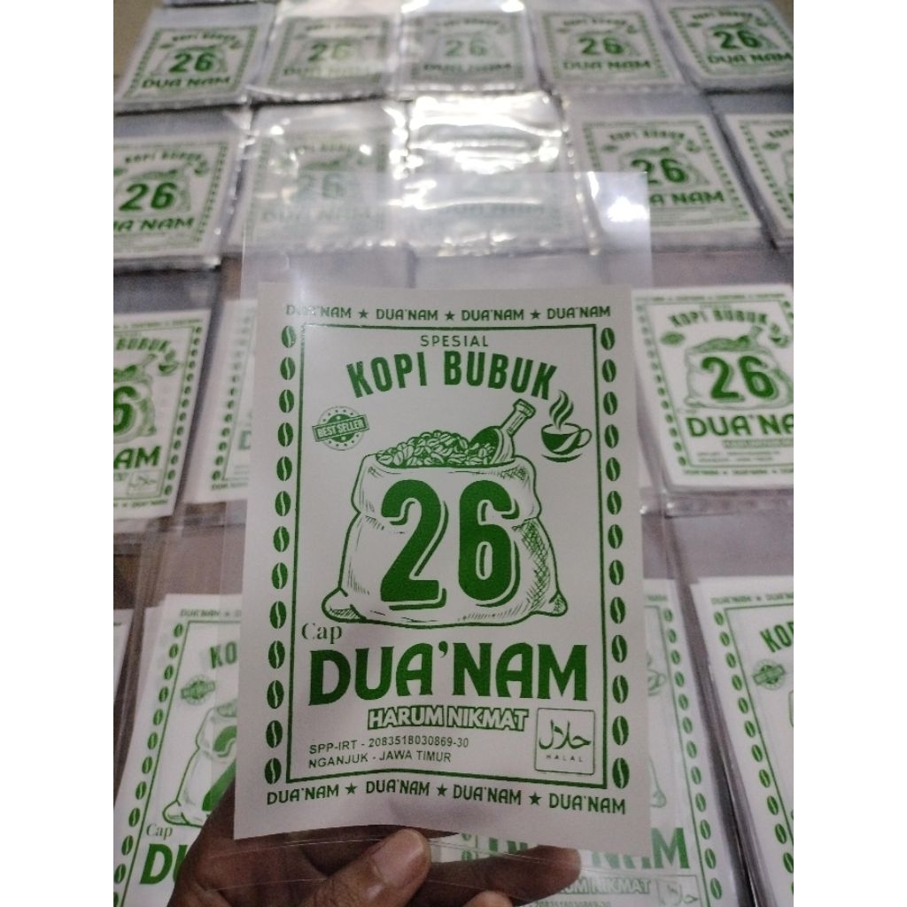 PLASTIK PP TEBAL 05 SABLON 2 WARNA ISI 1000PCS