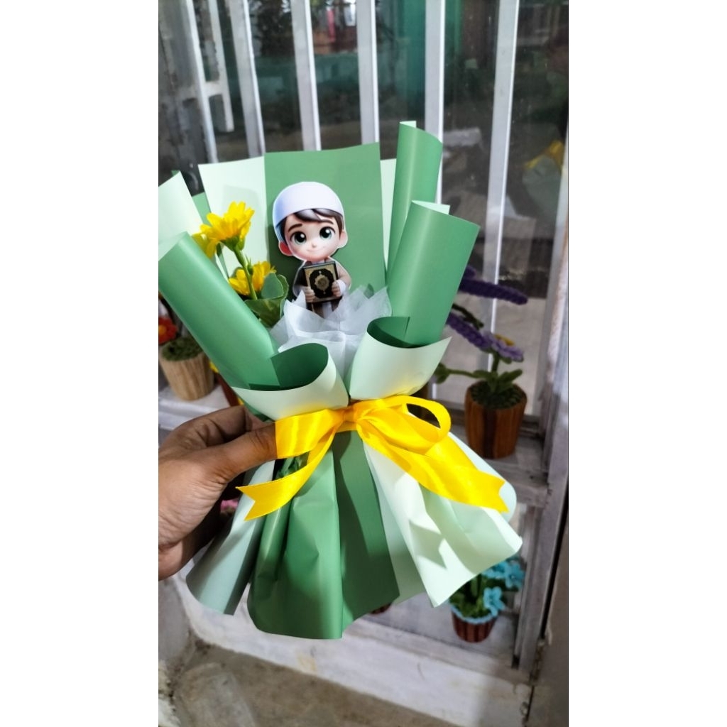 buket mini/ buket wisuda tahfidz