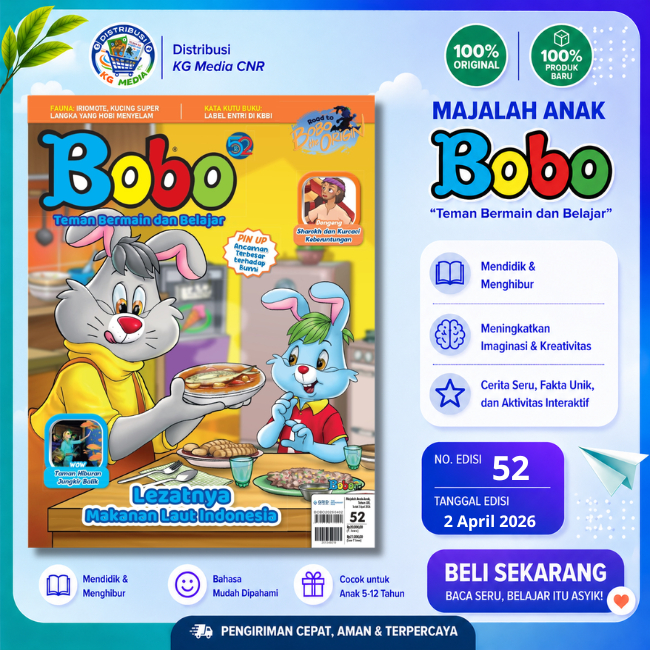 Majalah Anak Bobo Terbaru Edisi April 2026
