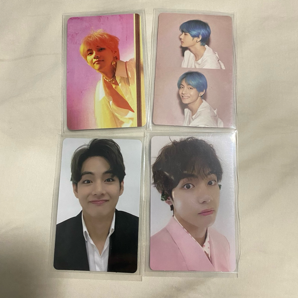 wts taehyung v photocard pc bts love yourself answer ver e mots persona 1 map of the soul memories 2
