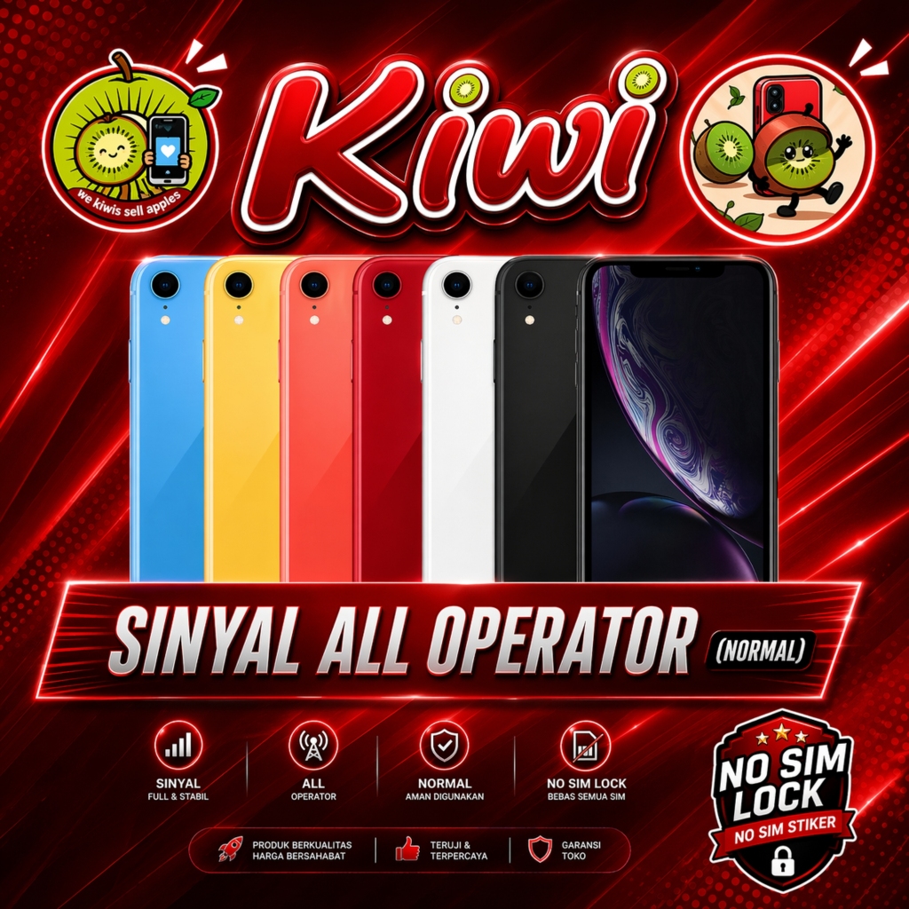 IPHONE XR 256GB 128GB 64GB Second Inter Mulus Original Fullset Bisa Semua Operator Good Condition