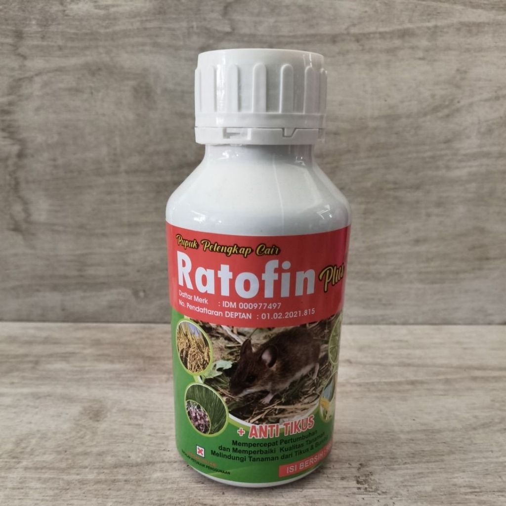 RATOFIN plus rodentisida anti tikus cair 500ml