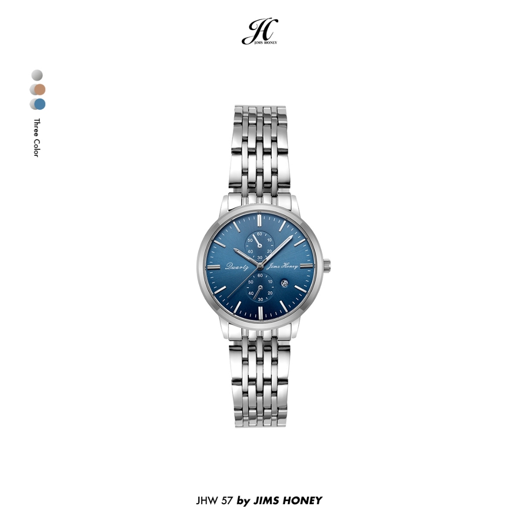 JIMS HONEY PEKANBARU - JHW 57 WATCH - JAM TANGAN COUPLE
