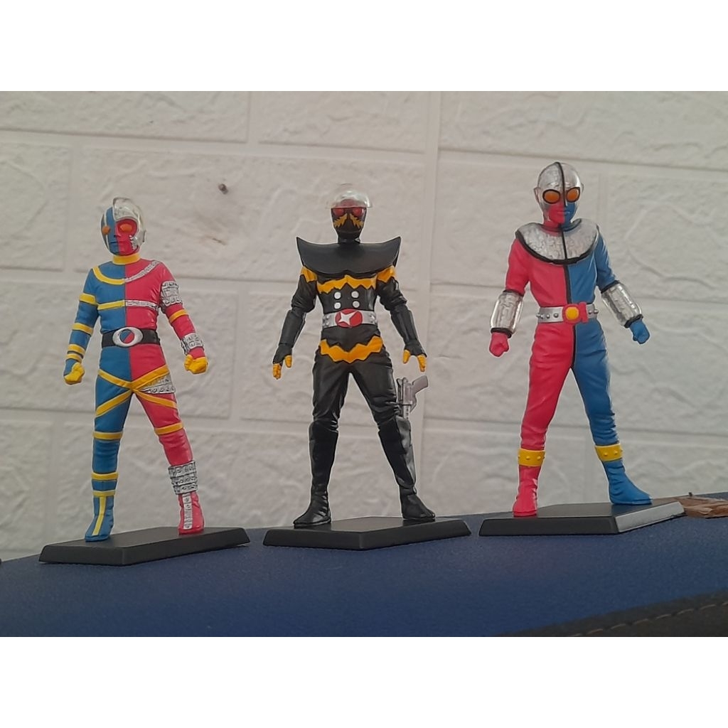 Kikaider-Kikaider 01-Hakaider HG Core Satu Set - Bandai Original