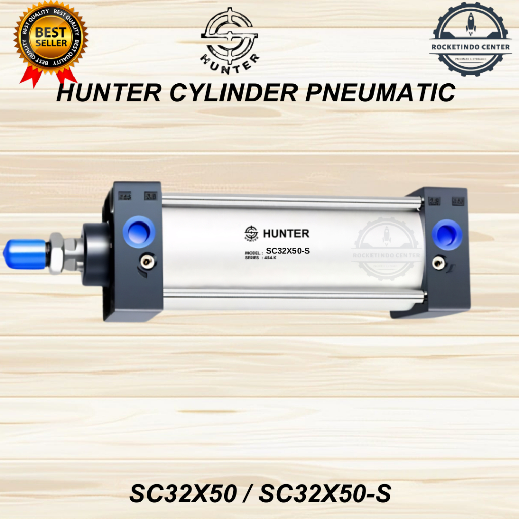 CYLINDER PNEUMATIC HUNTER SC32X50 / SC32X50-S
