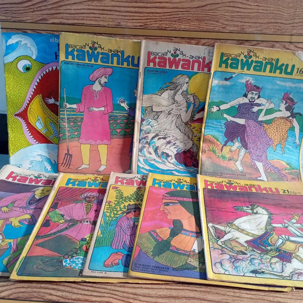Majalah jadul Kawanku tahun 1979-1980