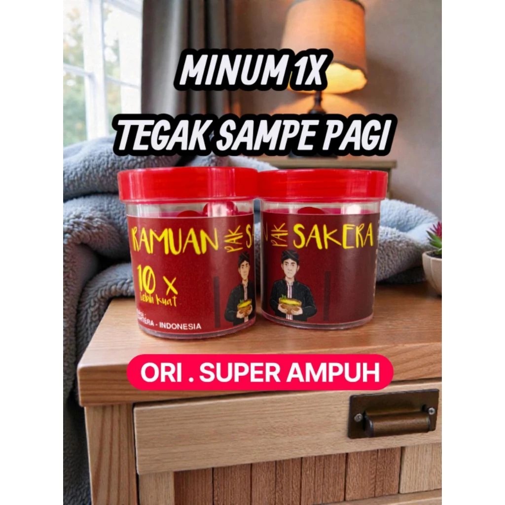Madu Bubuk Murni Sakera 6 Pcs