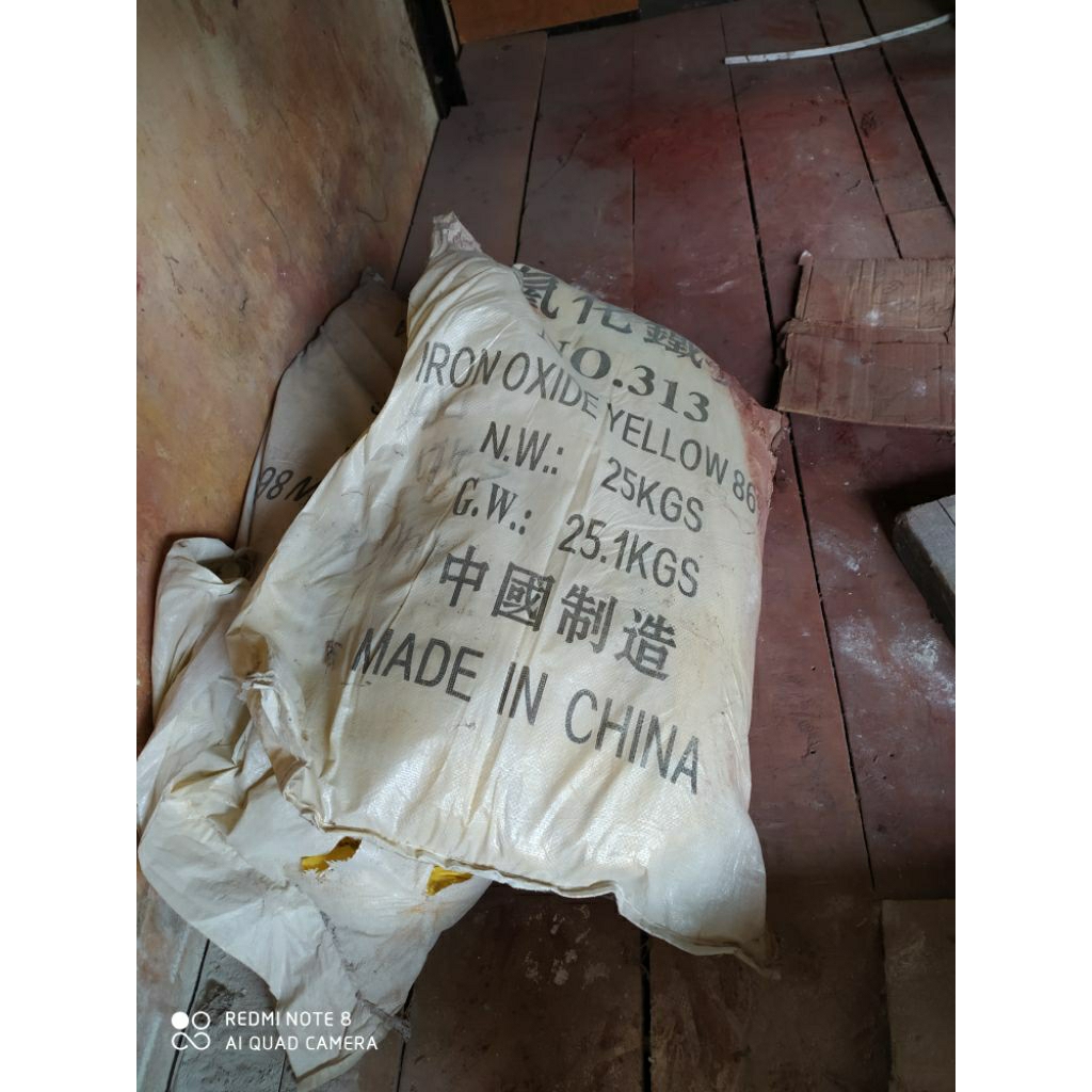 TP Iron oxide Kuning 25 kg Oker Kuning
