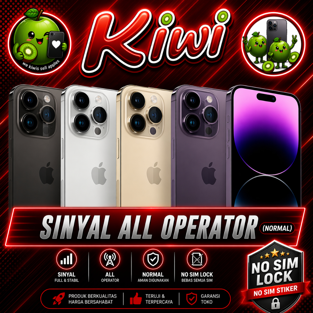 IP 14 PRO MAX 256GB 128GB 512GB Second Inter Mulus Original Fullset Bisa Semua Operator Good Conditi