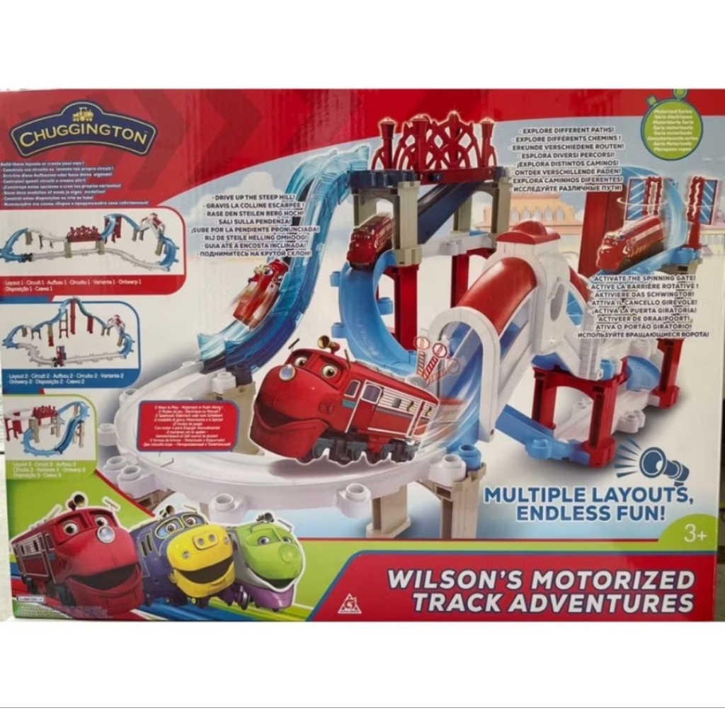 Preloved Train Chuggington Wilson's motorized Track Adventure - Track Kereta Chuggington