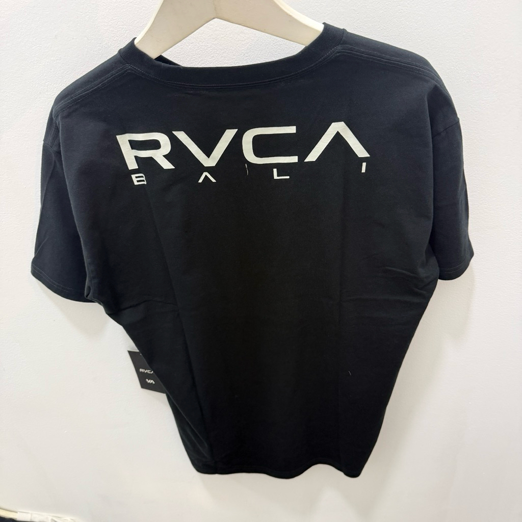 kaos pria rvca original rvca bali short sleeve tee blak new