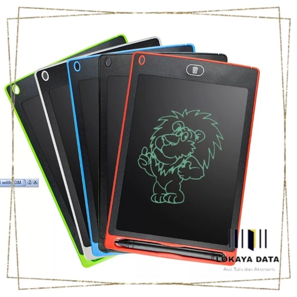 LCD WRITING TABLET 8,5 INCH