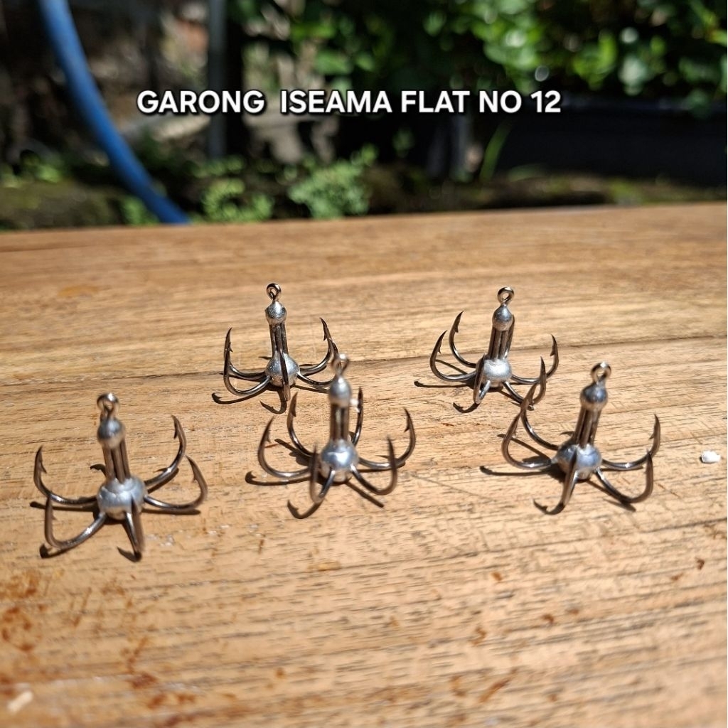 Kail Garong Bahan Iseama Flat no 12 Cocok Buat Mancing IKan Baronang Kiper dll