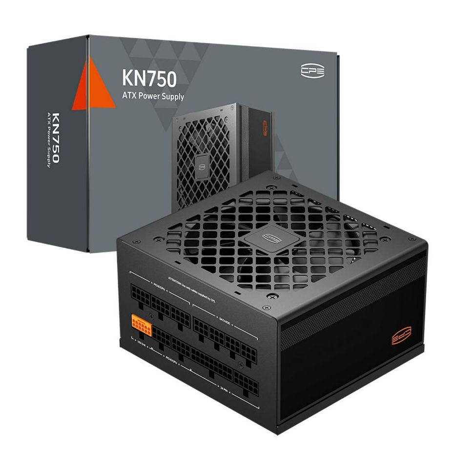 PCCOOLER KN-750 750Watt  ATX 3.1 80+ Gold Fully Modular Power Supply