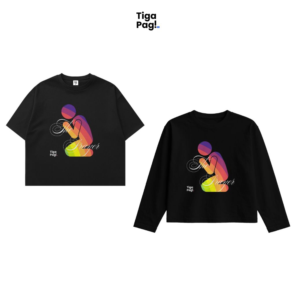 Tshirt PRAY TigaPagi Boxy Fit