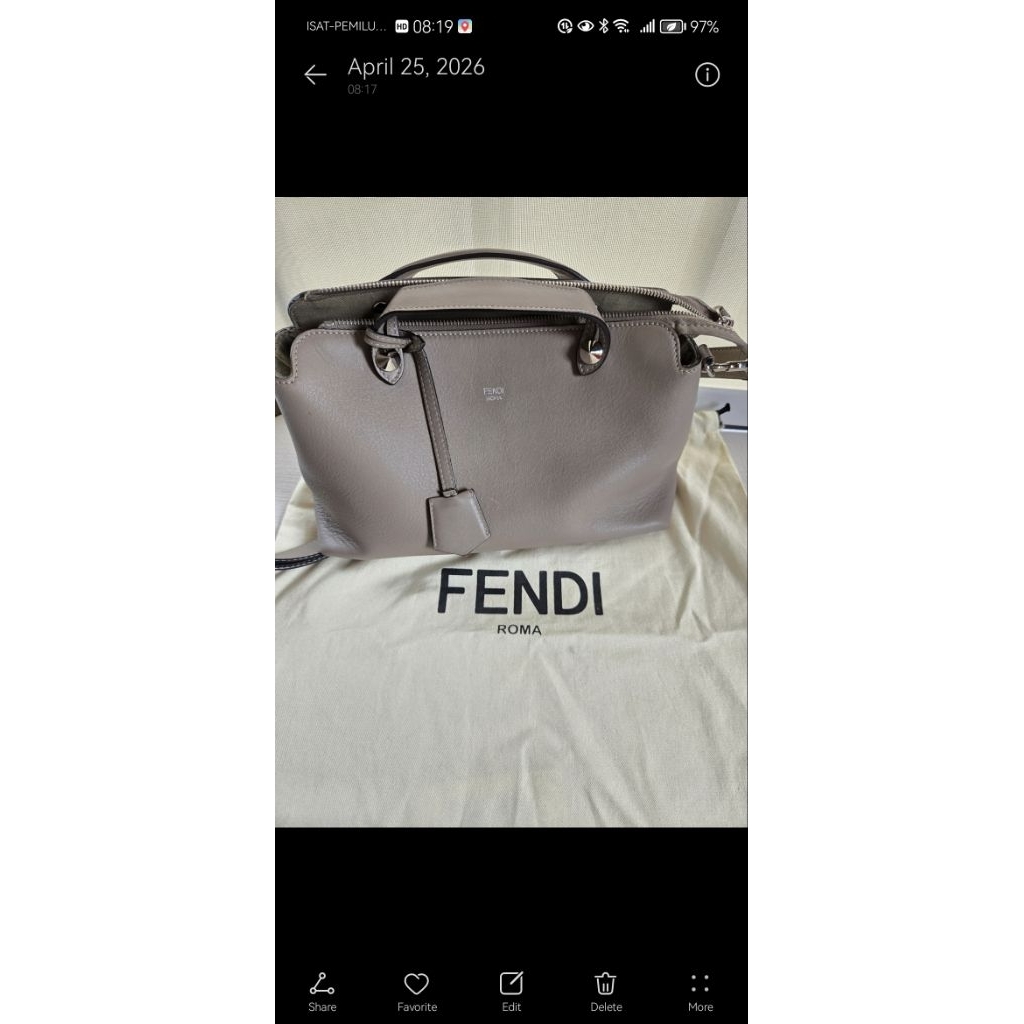Fendi by the way medium - Tortora (preloved)