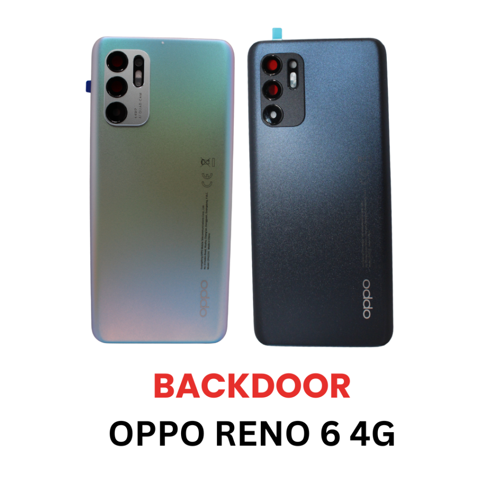 Housing - Backcover Oppo Reno 6 4G + Kaca Kamera