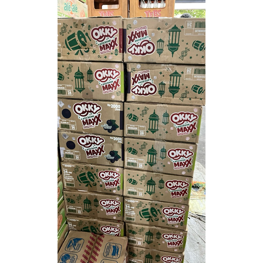 Okky Jelly Drink Maxx 1Dus isi 24cup x 220ml