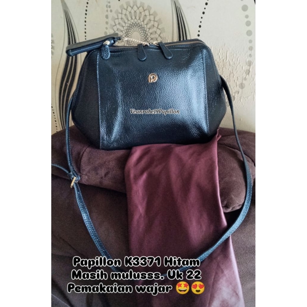 papillon preloved k3371 papillon second tas papilon cek keterangan