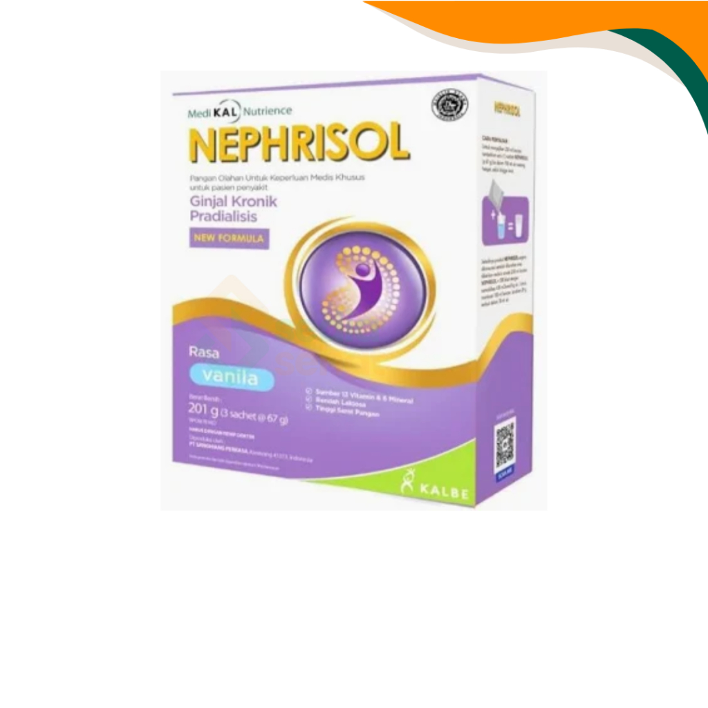 NEPHRISOL VANILA/SUSU NEPHRISOL/NEPHRISOL VANILA 201gram