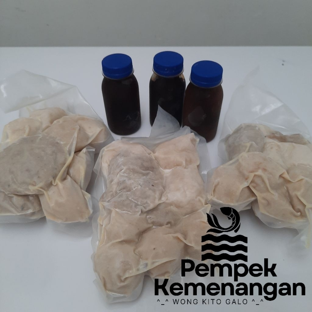 Pempek paket isi 30 pcs mix / pempek frozen /pempek enak /pempek murah