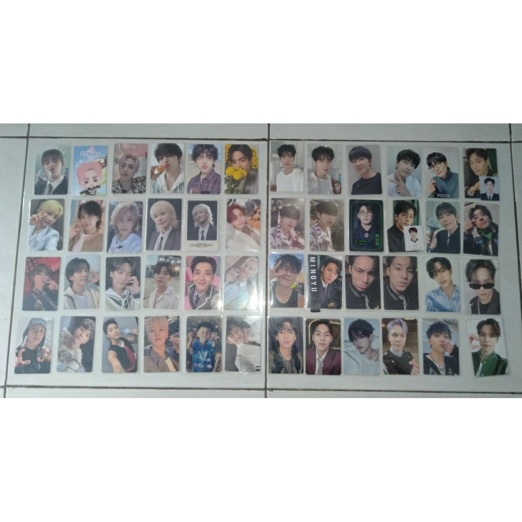 Photocard Seventeen Scoups Joshua Hoshi DK dongak caratzone happy burstday beam warning 17 is right 