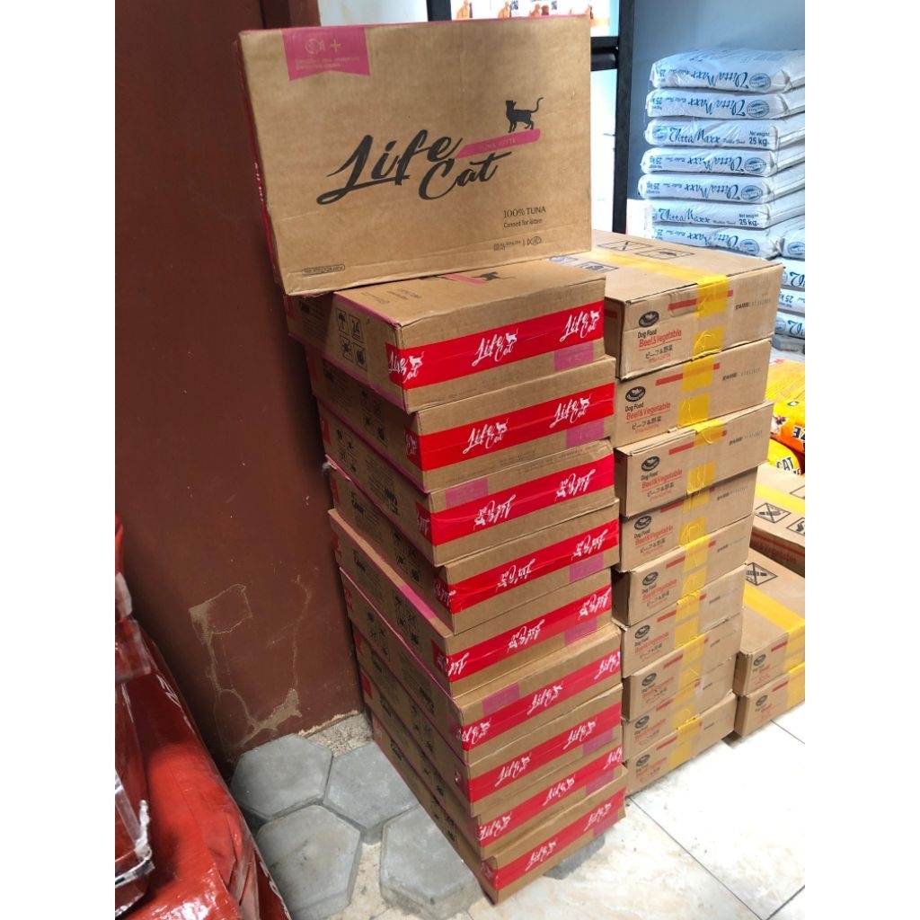 LIFE CAT KALENG KITTEN 400GR 1DUS 24PCS