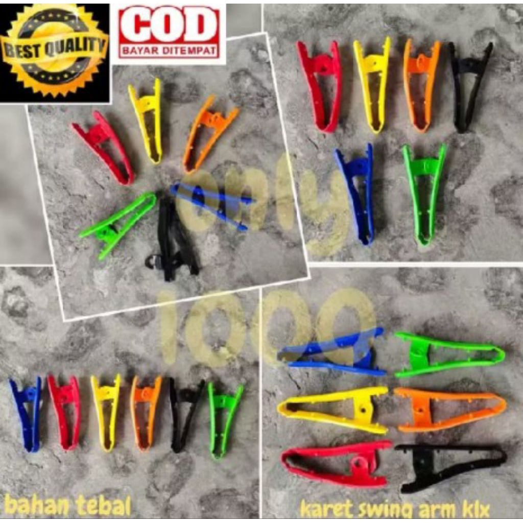 KARET SWING ARM KLX UNIVERSAL PENAHAN BANTALAN RANTAI TRAIL