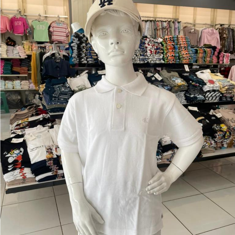 Kaos Polo Wangki Anak Kerah CK