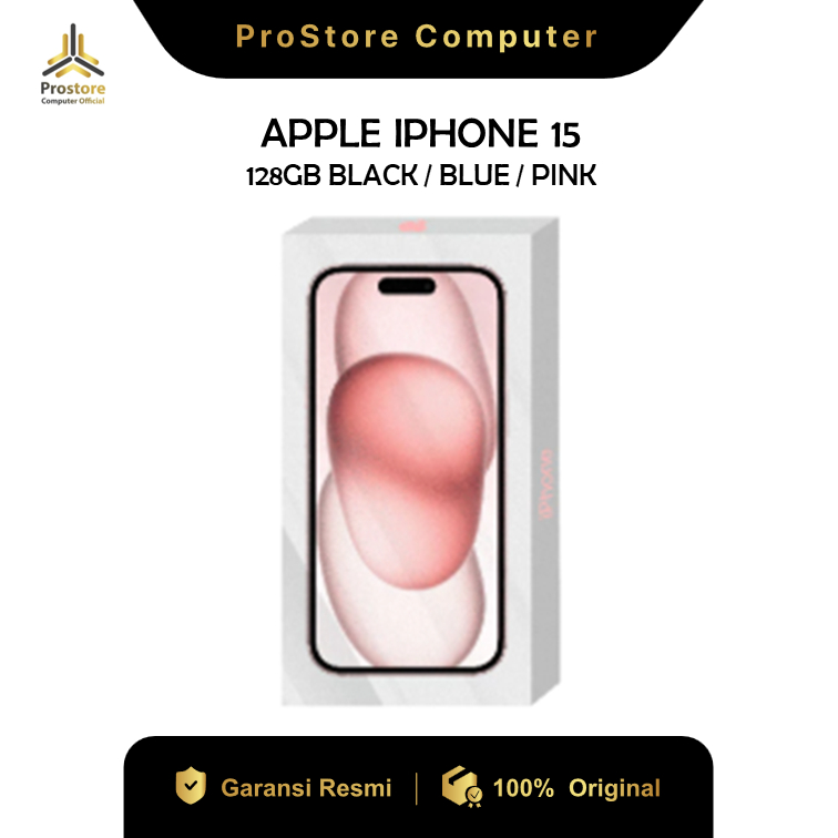 APPLE IPHONE 15 128GB GARANSI RESMI INDONESIA