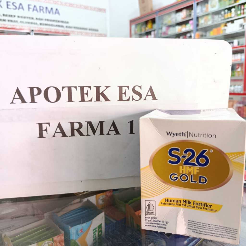 S26 HMF Gold 1g Sachet – Susu Fortifier Bayi Prematur Sachet Meningkatkan Berat Badan