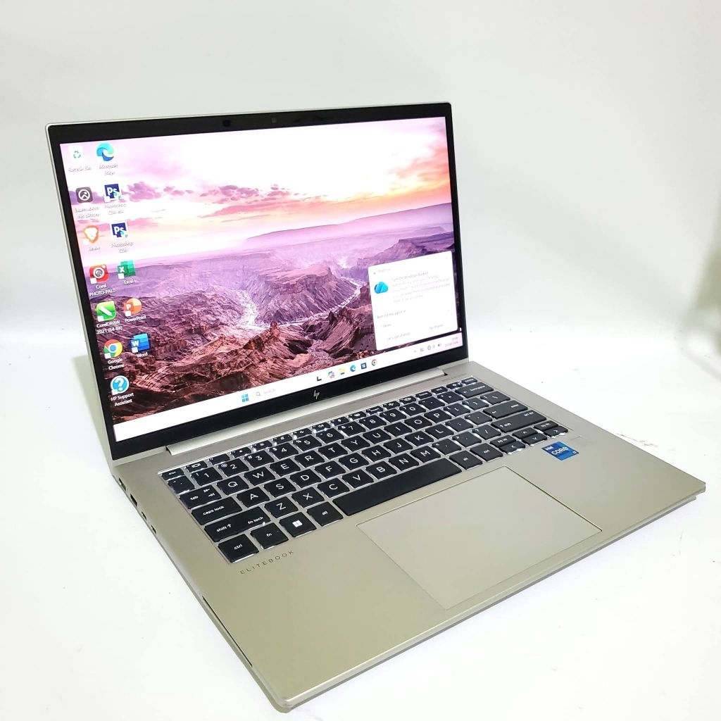 i7 GEN 12 HP Elitebook 840 G9 Laptop Intel i7-1255U (12CPUs) RAM 16 GB DDR5 SSD 512 GB NVME Samsung
